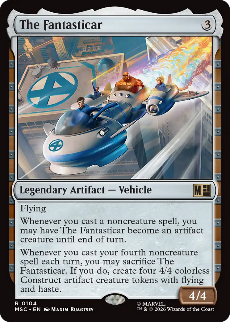 The Fantasticar [Marvel Super Heroes Commander] | Anubis Games and Hobby