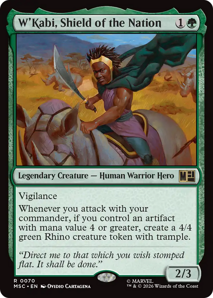 W'Kabi, Shield of the Nation [Marvel Super Heroes Commander] | Anubis Games and Hobby