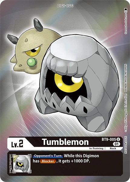 Tumblemon [BT9-005] (Alternative Art - Box Topper) [X Record] | Anubis Games and Hobby