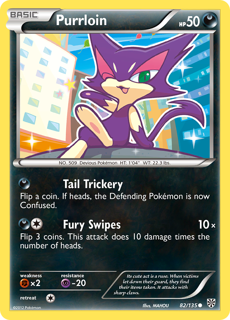 Purrloin (82/135) [Black & White: Plasma Storm] | Anubis Games and Hobby