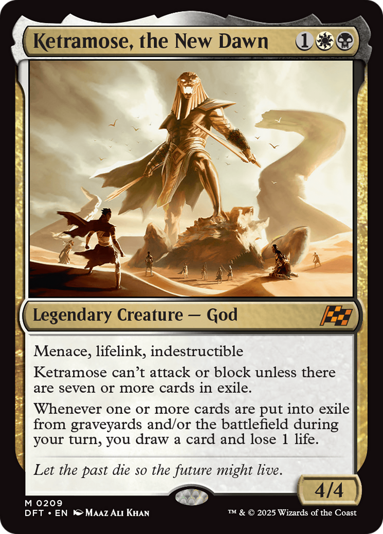 Ketramose, the New Dawn [Aetherdrift] | Anubis Games and Hobby