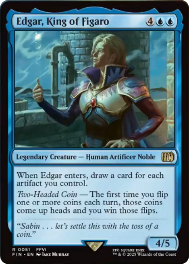 Edgar, King of Figaro [FINAL FANTASY] | Anubis Games and Hobby