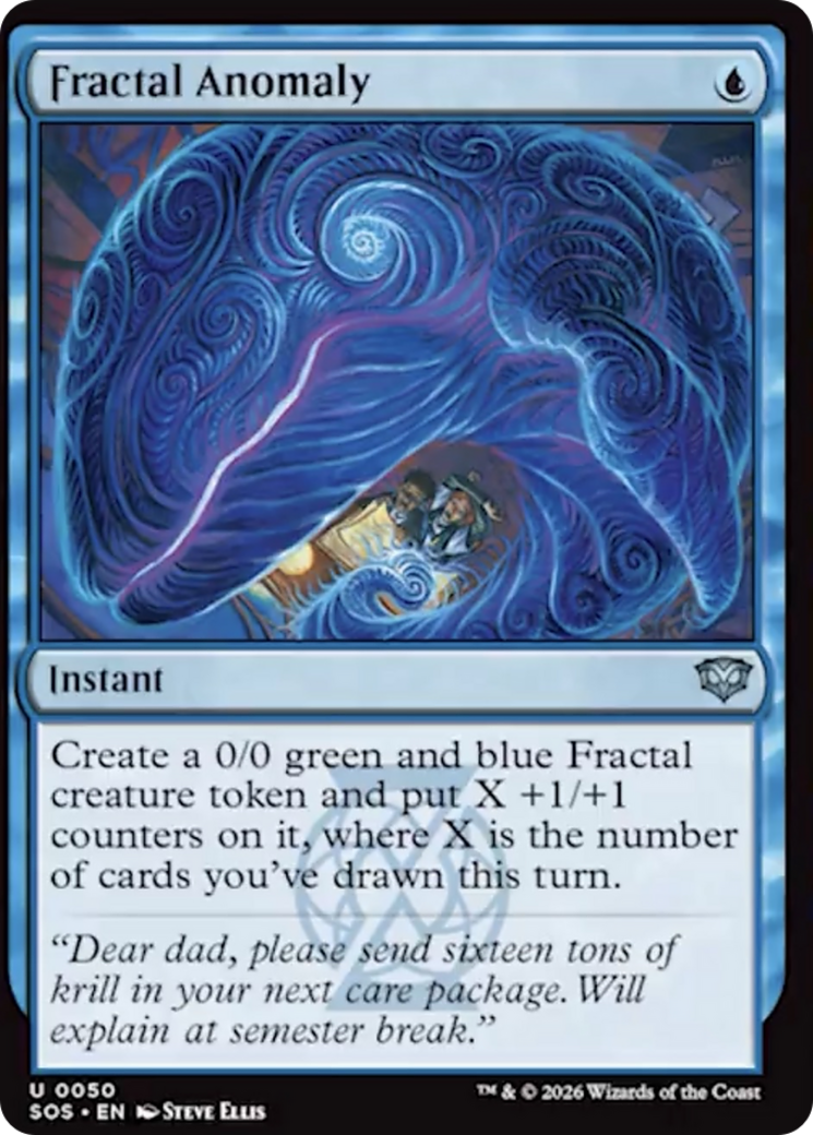 Fractal Anomaly [Secrets of Strixhaven] | Anubis Games and Hobby