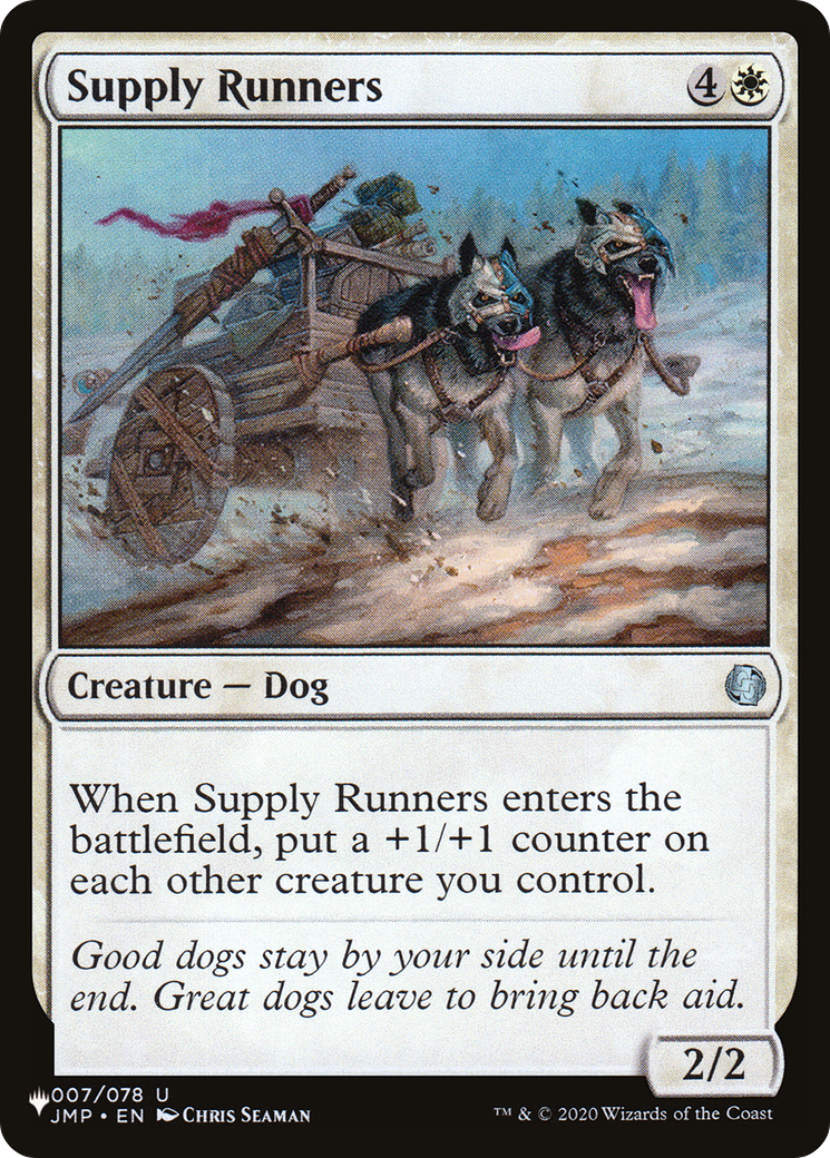 Supply Runners [The List Reprints] | Anubis Games and Hobby