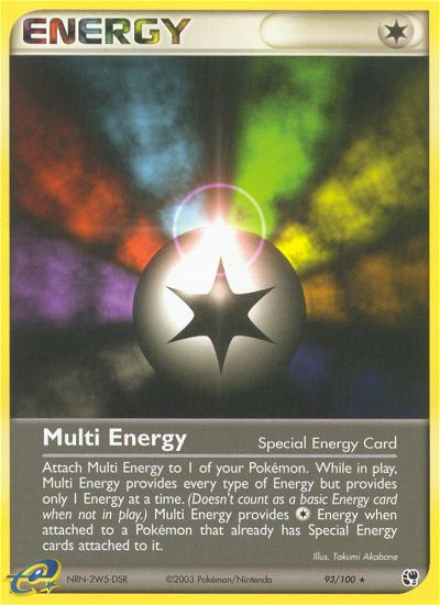 Multi Energy (93/100) [EX: Sandstorm] | Anubis Games and Hobby