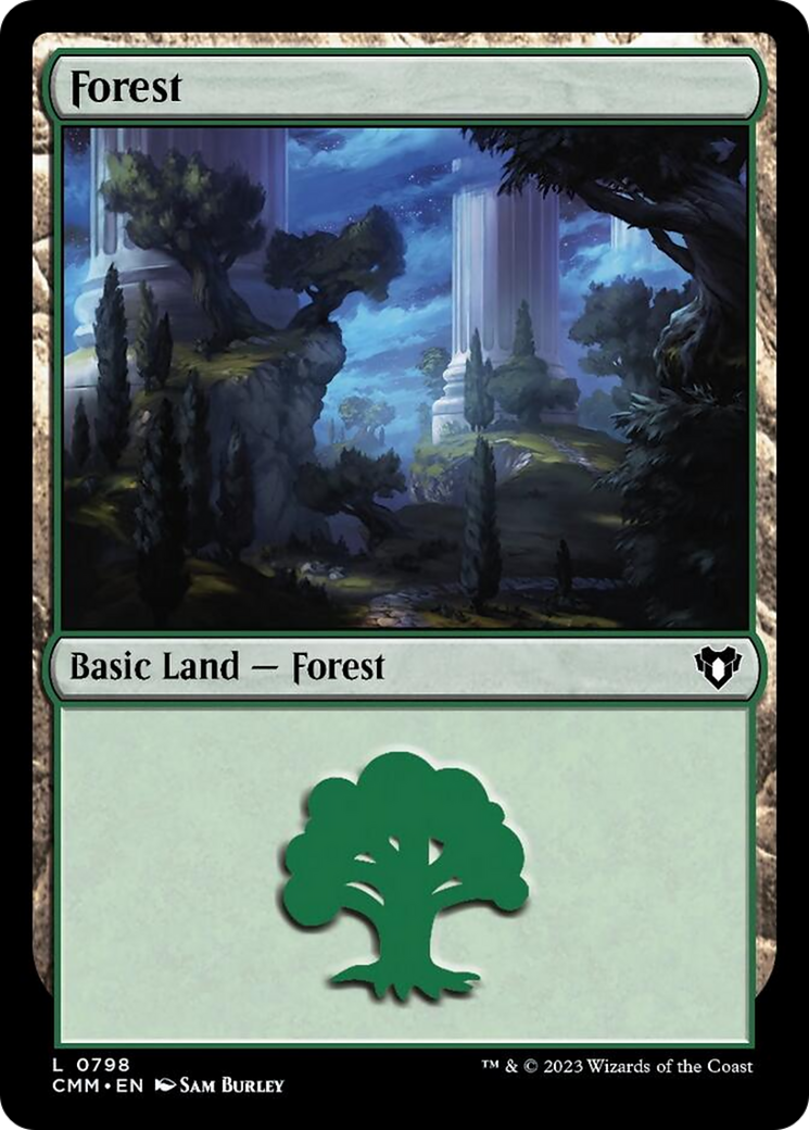 Forest (798) [Commander Masters] | Anubis Games and Hobby