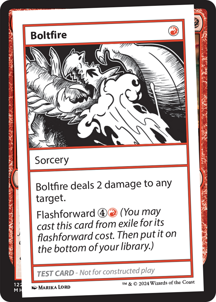 Boltfire [Mystery Booster 2 Playtest Cards] | Anubis Games and Hobby