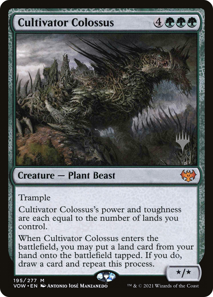 Cultivator Colossus Art Card [Innistrad Remastered Art Series] | Anubis Games and Hobby