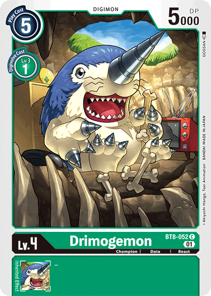 Drimogemon [BT8-052] [New Awakening] | Anubis Games and Hobby