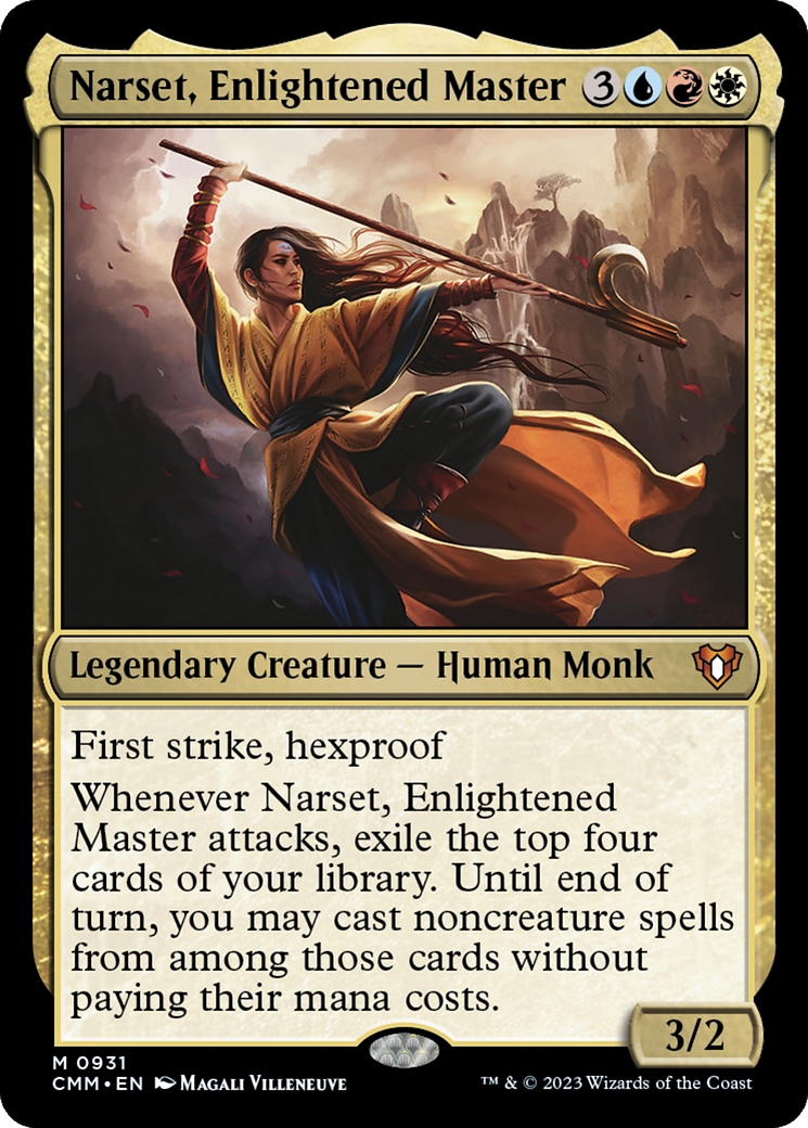 Narset, Enlightened Master [Commander Masters] | Anubis Games and Hobby