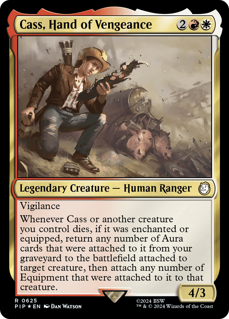 Cass, Hand of Vengeance (Surge Foil) [Fallout] | Anubis Games and Hobby