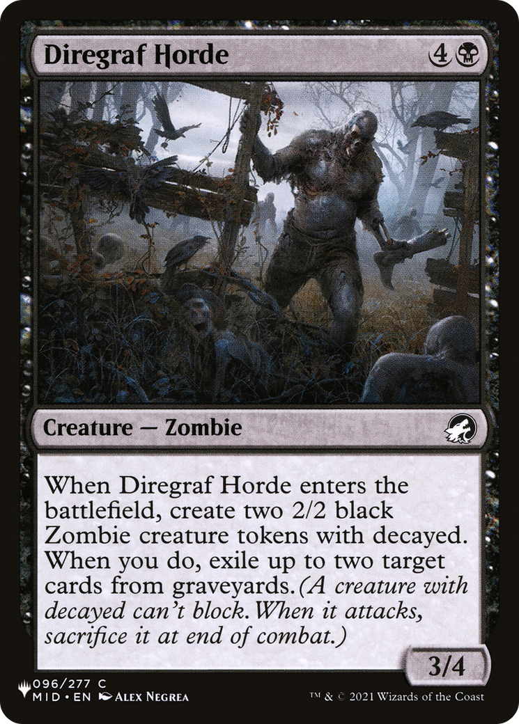 Diregraf Horde [The List Reprints] | Anubis Games and Hobby