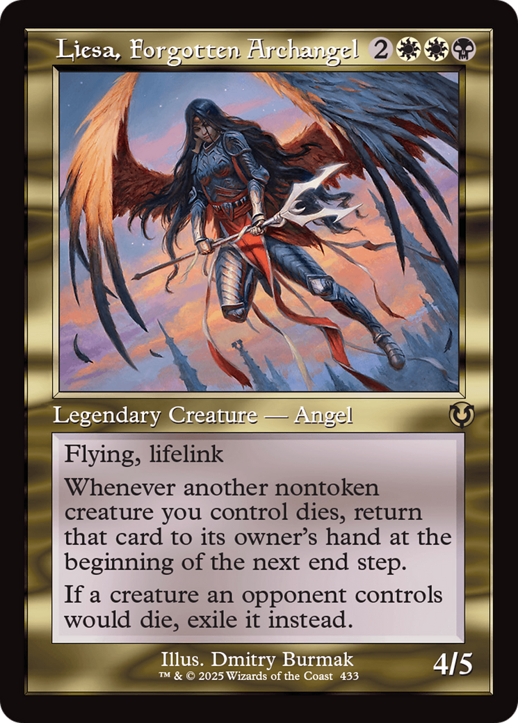 Liesa, Forgotten Archangel (Retro Frame) [Innistrad Remastered] | Anubis Games and Hobby