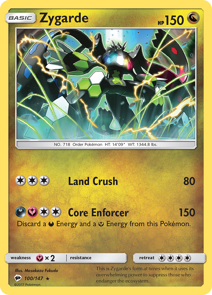 Zygarde (100/147) [Sun & Moon: Burning Shadows] | Anubis Games and Hobby