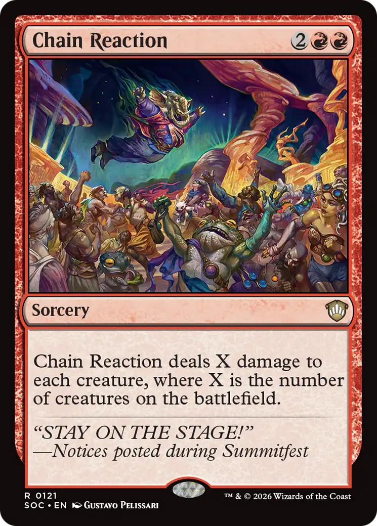 Chain Reaction [Secrets of Strixhaven Commander] | Anubis Games and Hobby