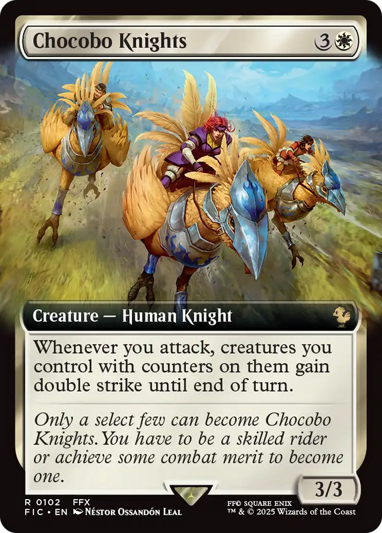 Chocobo Knights (Extended Art) [FINAL FANTASY Commander] | Anubis Games and Hobby