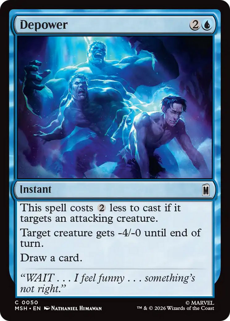 Depower [Marvel Super Heroes] | Anubis Games and Hobby