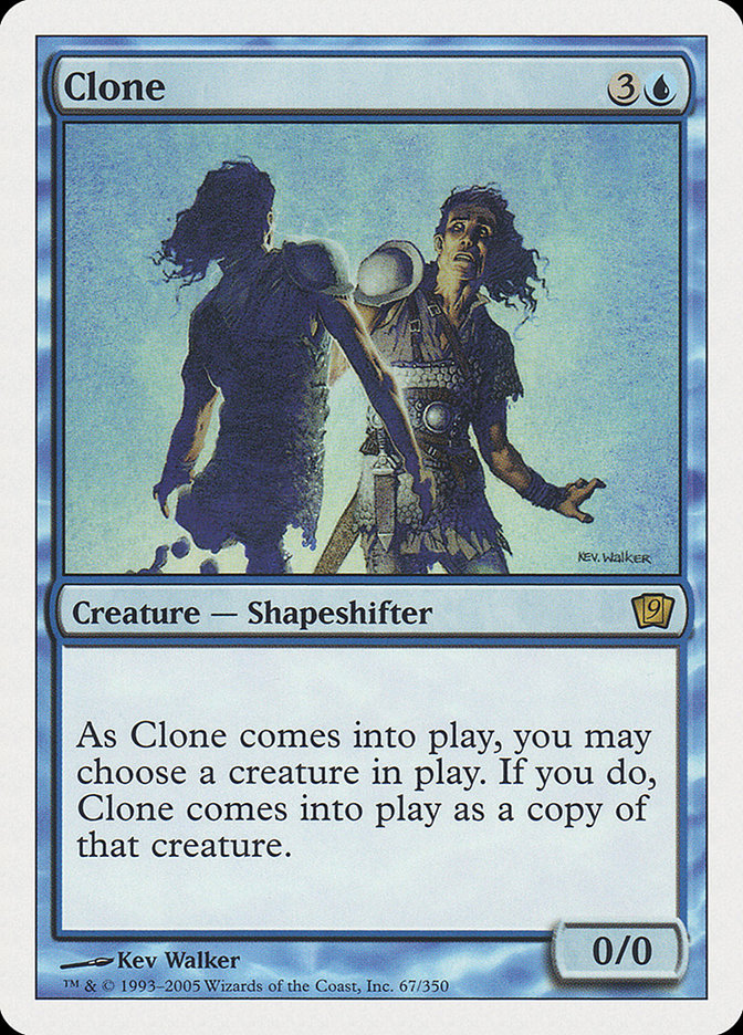 Clone (9th Edition) [Oversize Cards] | Anubis Games and Hobby