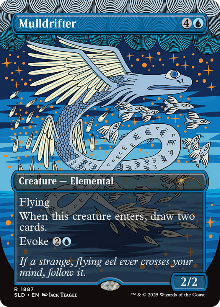 Mulldrifter (Rainbow Foil) [Secret Lair Drop Series] | Anubis Games and Hobby