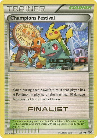 Champions Festival (XY176) (2016 Finalist) [XY: Black Star Promos] | Anubis Games and Hobby