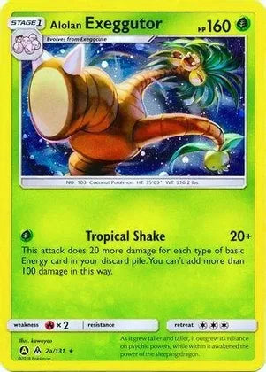 Alolan Exeggutor (2a/131) [Alternate Art Promos] | Anubis Games and Hobby