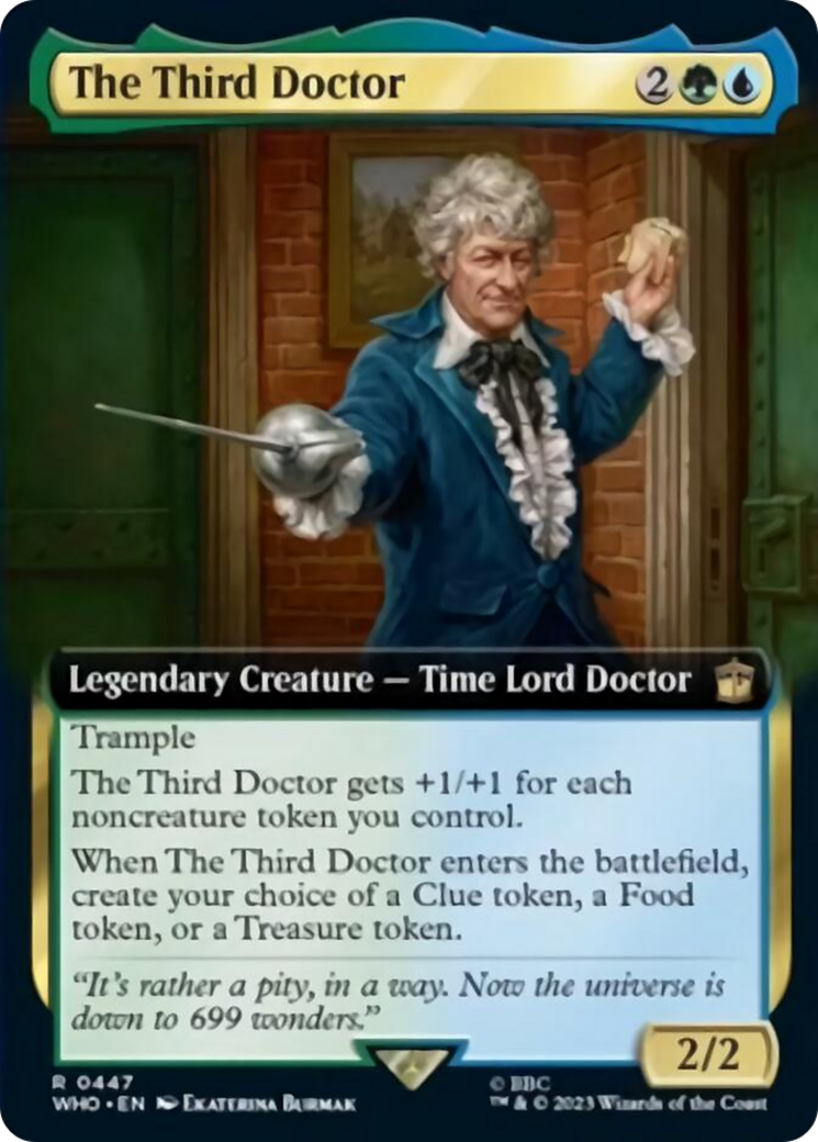 The Third Doctor (Extended Art) [Doctor Who] | Anubis Games and Hobby