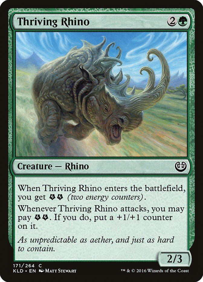 Thriving Rhino [Kaladesh] | Anubis Games and Hobby