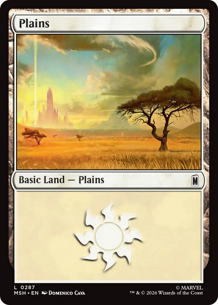 Plains (0287) [Marvel Super Heroes] | Anubis Games and Hobby