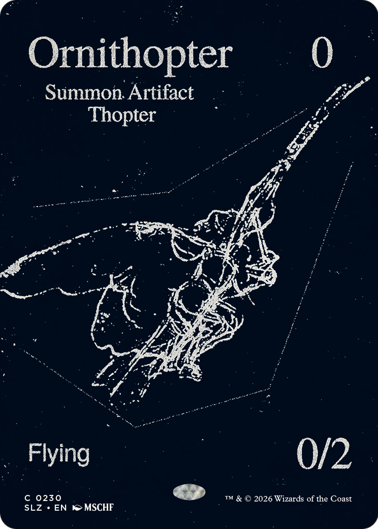 Ornithopter (0230) [Secret Lair x MSCHF: The Zeta Set] | Anubis Games and Hobby