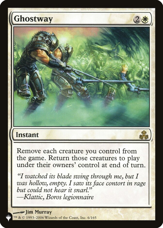 Ghostway [The List] | Anubis Games and Hobby