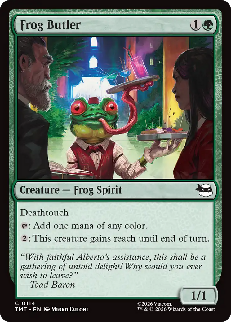 Frog Butler [Teenage Mutant Ninja Turtles] | Anubis Games and Hobby