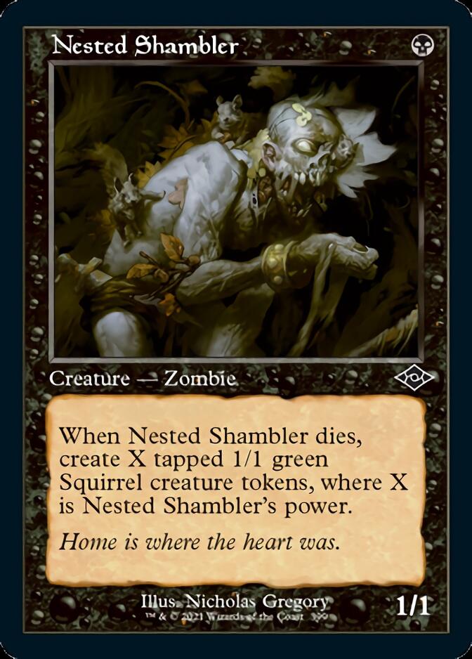 Nested Shambler (Retro Foil Etched) [Modern Horizons 2] | Anubis Games and Hobby