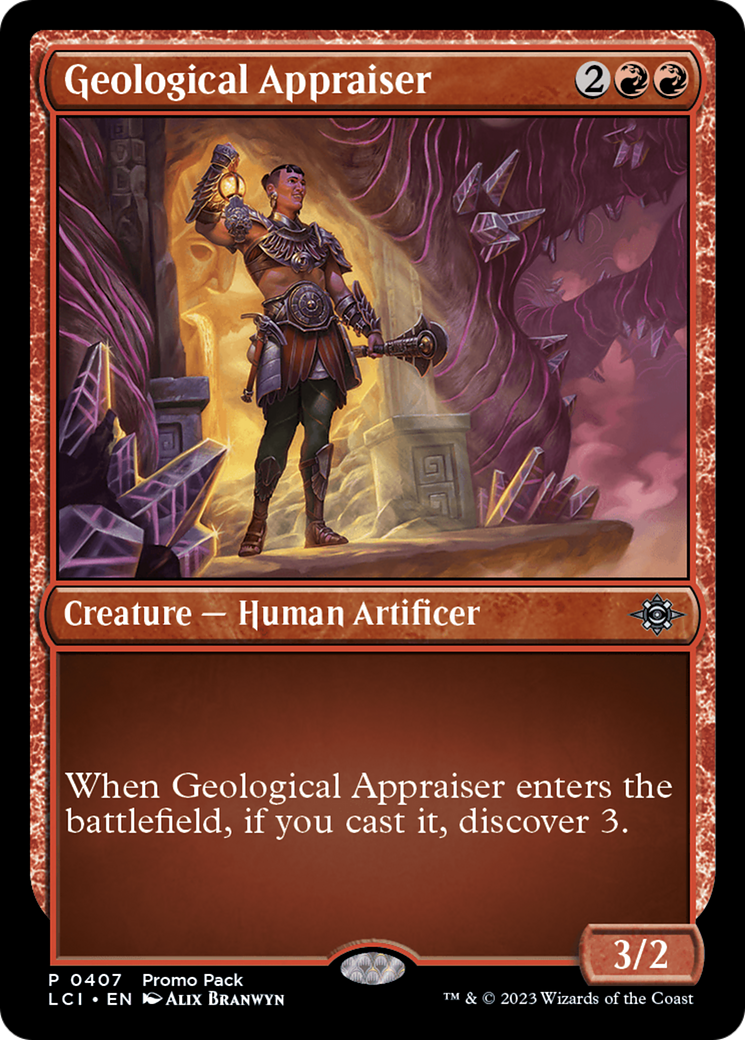 Geological Appraiser [The Lost Caverns of Ixalan Promos] | Anubis Games and Hobby