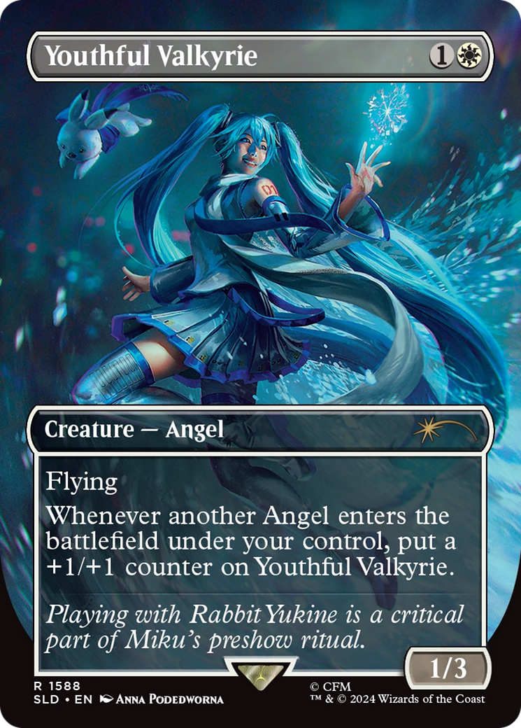 Youthful Valkyrie (Rainbow Foil) [Secret Lair Drop Series] | Anubis Games and Hobby