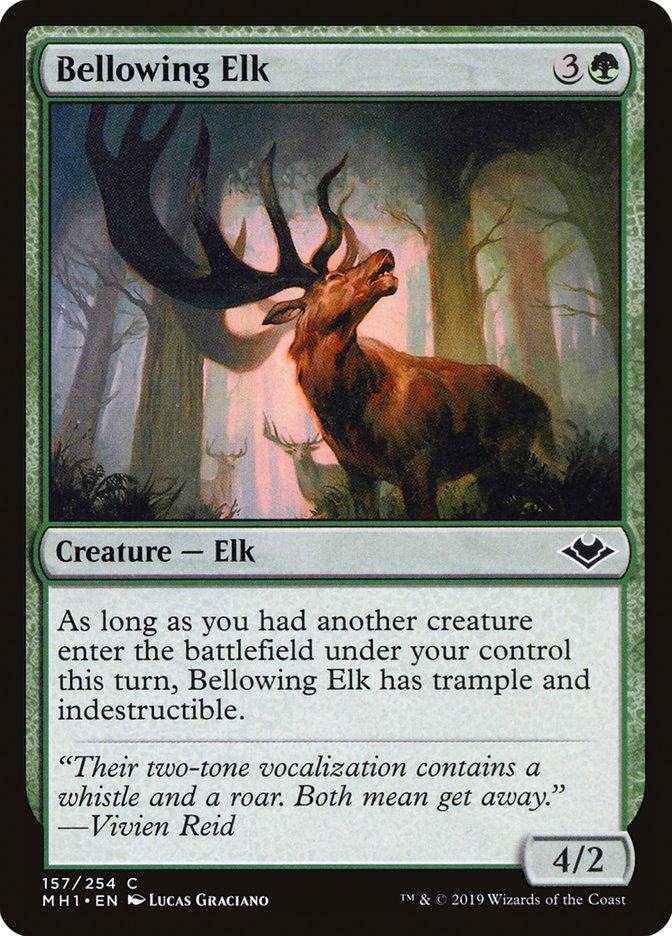 Bellowing Elk [Modern Horizons] | Anubis Games and Hobby