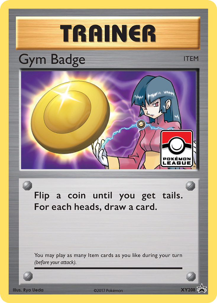 Gym Badge (XY208) (Sabrina) [XY: Black Star Promos] | Anubis Games and Hobby