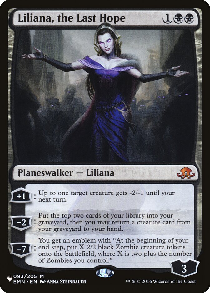 Liliana, the Last Hope [The List] | Anubis Games and Hobby