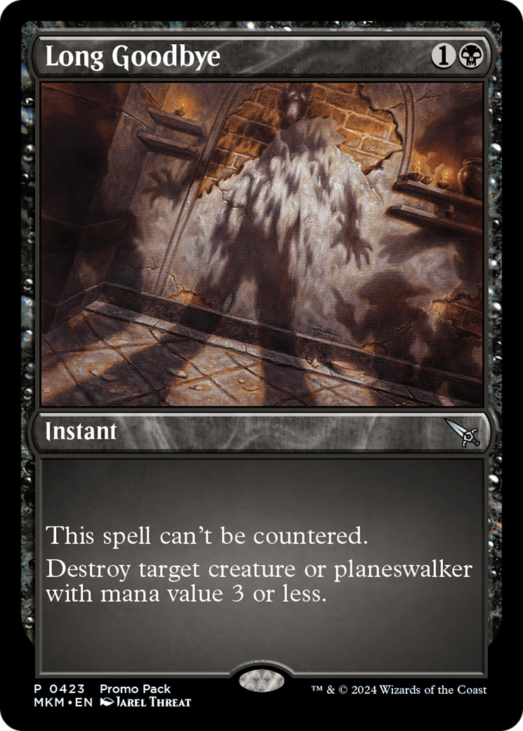 Long Goodbye (Promo Pack) [Murders at Karlov Manor Promos] | Anubis Games and Hobby