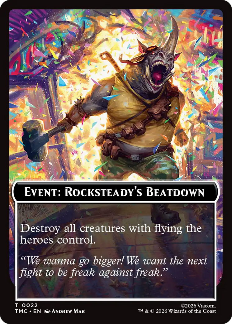 Event: Rocksteady's Beatdown [Teenage Mutant Ninja Turtles Commander Tokens] | Anubis Games and Hobby