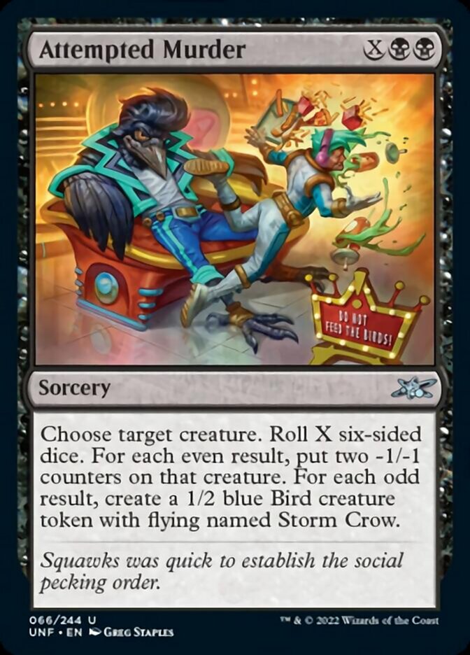 Attempted Murder [Unfinity] | Anubis Games and Hobby