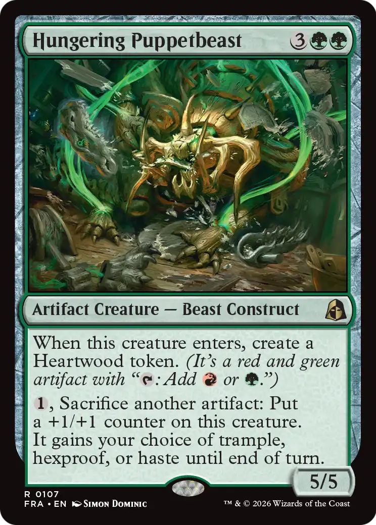 Hungering Puppetbeast [Reality Fracture] | Anubis Games and Hobby