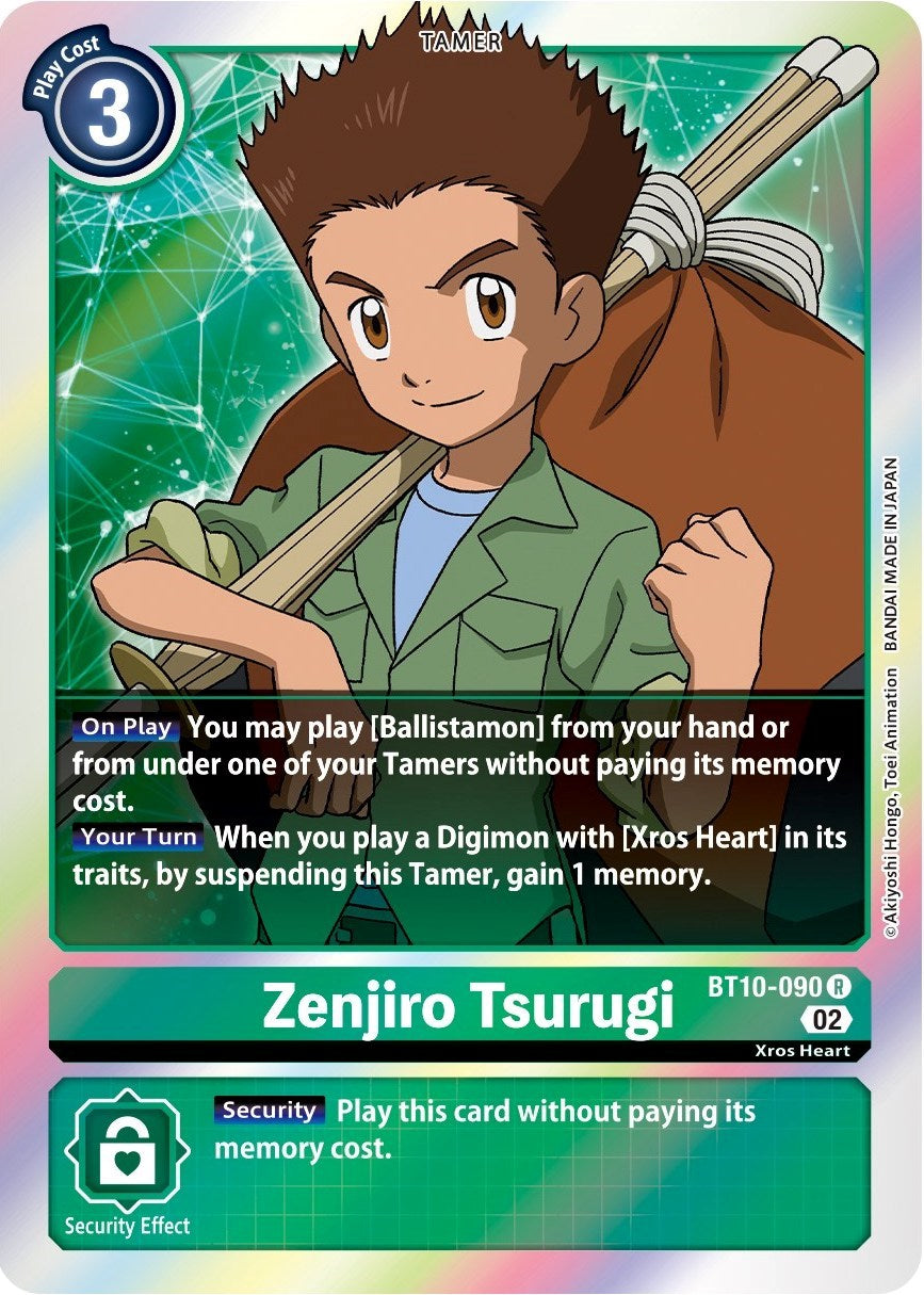 Zenjiro Tsurugi [BT10-090] [Xros Encounter] | Anubis Games and Hobby