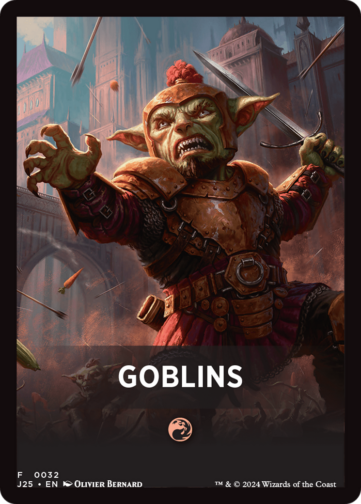 Goblins Theme Card [Foundations Jumpstart Front Cards] | Anubis Games and Hobby