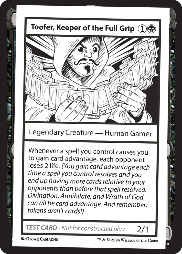 Toofer, Keeper of the Full Grip [Mystery Booster 2 Playtest Cards] | Anubis Games and Hobby