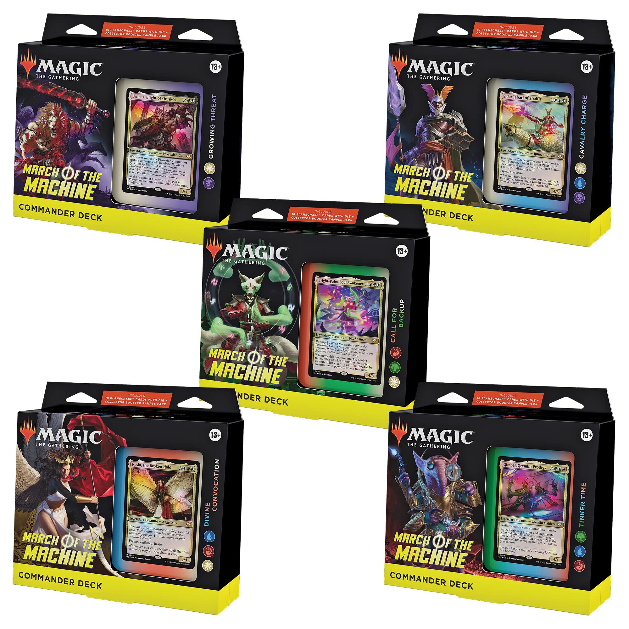 March of the Machine Commander Deck | Anubis Games and Hobby