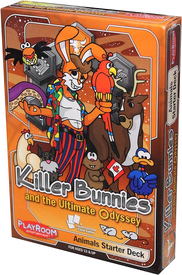 Killer Bunnies and The Ultimate Oddessy: Animals Starter Deck | Anubis Games and Hobby