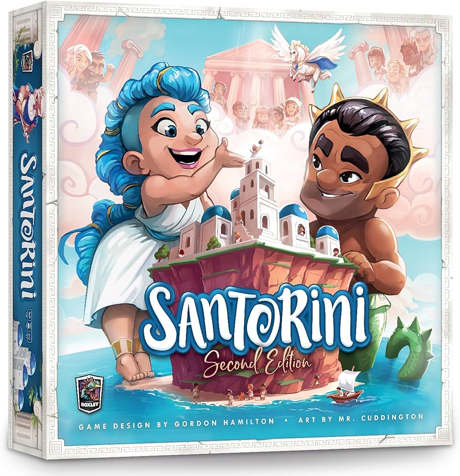 Santorini - Second Edition | Anubis Games and Hobby