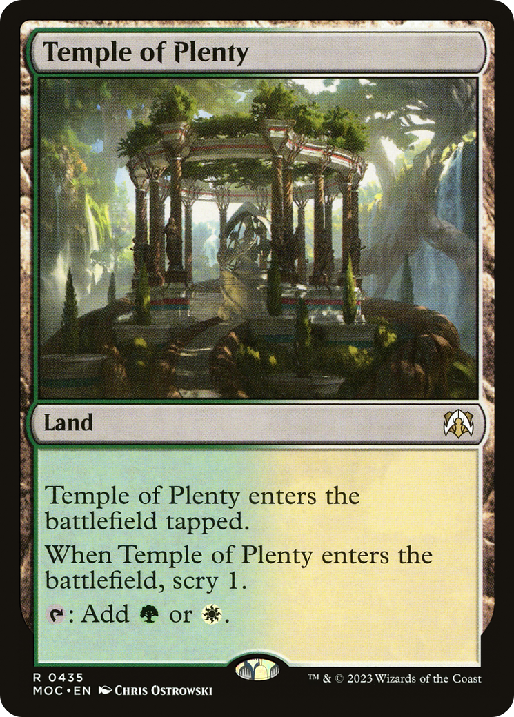 Temple of Plenty [March of the Machine Commander] | Anubis Games and Hobby