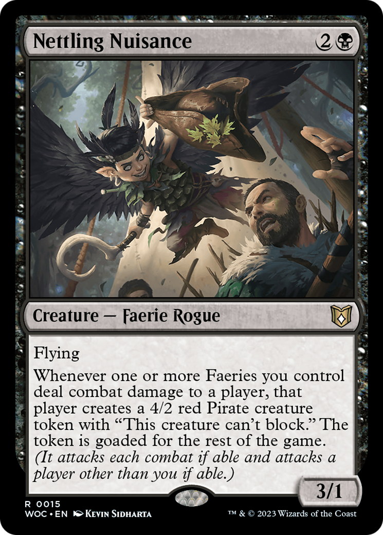 Nettling Nuisance [Wilds of Eldraine Commander] | Anubis Games and Hobby