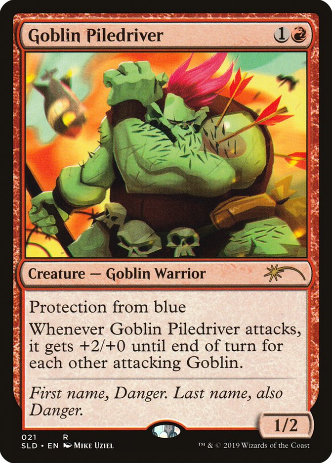 Goblin Piledriver [Secret Lair Drop Series] | Anubis Games and Hobby